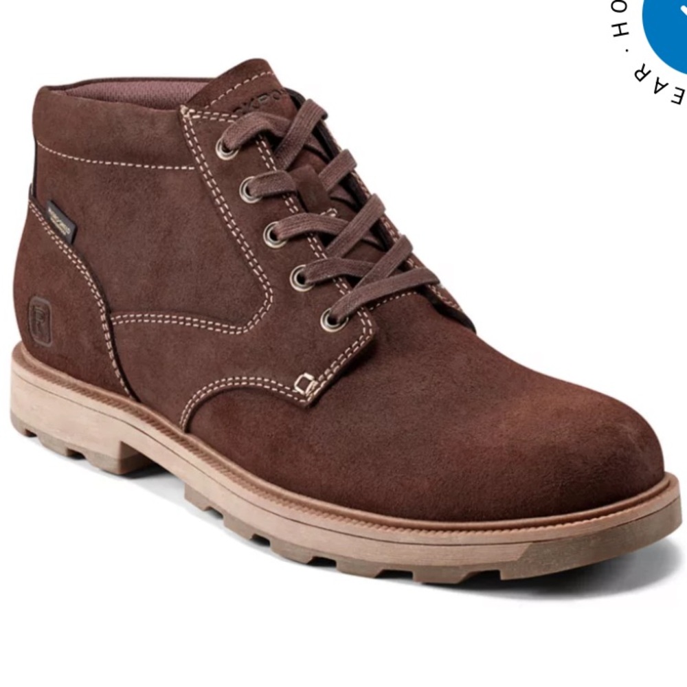 Rockport Seamus Waterproof Casual Lace Up Boots
